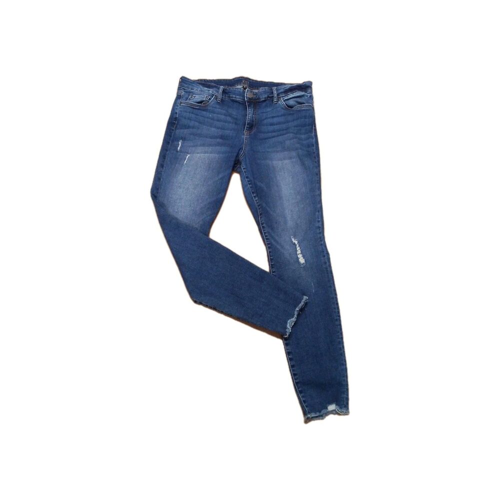 Women's Kut From the Kloth Denim Jeans Size 14 Cut/Cropped Leg